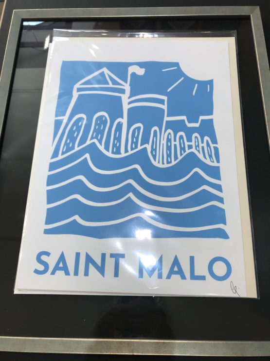 Affiche-de-Saint-Malo-Les-Remparts